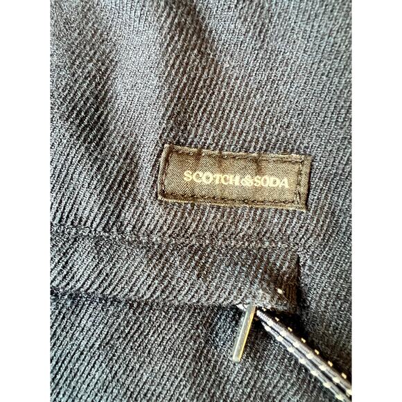 Scotch & Soda Men’s Tapered Fit Navy Wool Blend Pants Size: Small - Picture 10 of 10